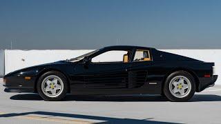 1988 Ferrari Testarossa | Nero over Tan | UDrive Automobiles