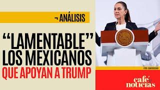 #Análisis ¬ Verástegui aplaude los aranceles impuestos por Trump; Sheinbaum: es poco patriótico