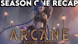 ARCANE Season 1 Recap | Must Watch Before Season 2 | LEAGUE OF LEGENDS Series Explained