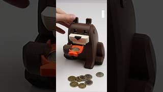 Best COOL 3D Prints | Bear Coin Bank