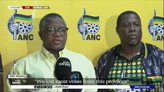 ANC on road to recover KZN I SG Fikile Mbalula briefs the media in Durban