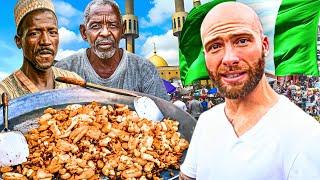 Massive Nigerian Street Food Market Tour in Lagos, Nigeria! 