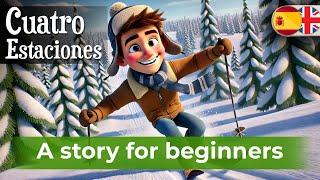 START LEARNING SPANISH with a Simple Story (Four Seasons)