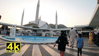 Faisal Mosque Islamabad Complete Tour History with inside View.Fifth Largest Mosque in the World 4K.