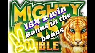 Exciting Mighty Cash Double Up Bonus in the Bonus 2x Wonderful Win @Yaamava #casino #Bonus #slot