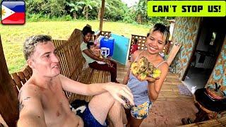 PHILIPPINES COUNTRYSIDE HOME LIVING in a KUBO HUT!