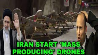 FRIGHTENED ISRAEL!!! Iran Starts ‘Mass Producing’ Drones Strapped with Smart Bombs