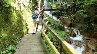 The Flume Gorge, White Mountains, New Hampshire