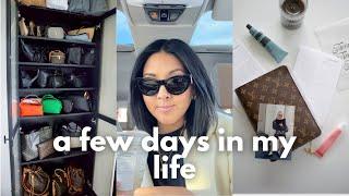 VLOG | HANDBAG ORGANIZATION, NEW LV PLANNER INSERTS, AMAZON FINDS