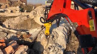 Minikoparka SpringerMAX-PRO z Młotem ATLAS COPCO EPIROC SB 52 Minibagger Mini digger Minigrävare