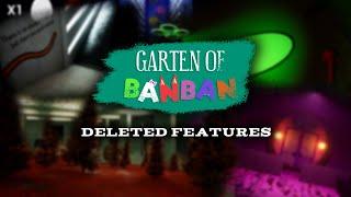 Garten of banban : Deleted features [ ‘’Original ‘’ ]