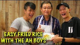 Papa Chong Cooks 庄爸爸庄大厨 Ep 6 | Traditional Kampong Fried Rice with Maxi Lim and Noah Yap of ABTM4!!!