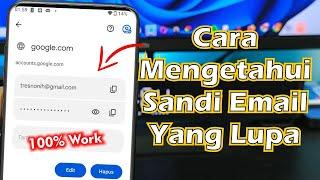 Cara Mengetahui Sandi Email Yang Lupa