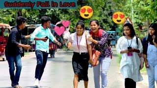 Suddenly Fall in Love with Cute Girls  || Amazing reaction 