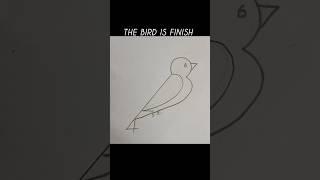 how to draw a bird with numbers 1-7 Easily #art #sakthi #love #sakthiofficial #drawing #artist #_+