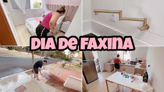 DIA DE FAXINA | COLOCAMOS UMA TORNEIRA PARA O FOGÃO | Tayane Silvia