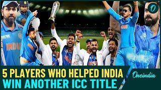 India Lifts Champions Trophy 2025: These 5 Heroes Led Team India to the Champions Trophy 2025 Title