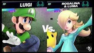 Super Smash Bros Ultimate Amiibo Fights Community Poll winners 14 Luigi vs Rosalina