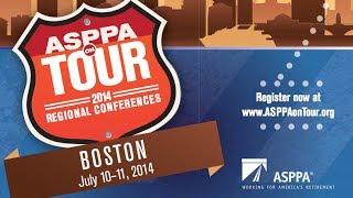 See you at the @ASPPA Northeast Area Benefits Conference!