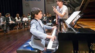 Kaan Baysal-Masterclass with Lang Lang -Chopin Nocturne no.20 C sharp minor