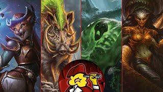 Rocksanne Vs Ilharg , Slime Against Humanity , & Glissa Gameplay ( EDH / Commander )