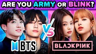 BLACKPINK vs BTS: Are You a BLINK or ARMY? 🩷 K-POP QUIZ GAME