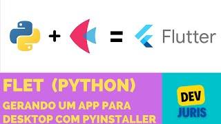 Crie um APP para desktop em Flutter com Python e Flet