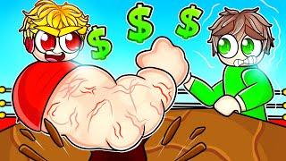 Spending $100,000 To Have The STRONGEST ARMS In Roblox!