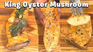 The King Of Mushrooms Recipe (King Oyster Mushrooms) #shorts