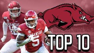 Arkansas Razorbacks TOP 10 Football Players for 2022