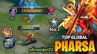 Top 1 Pharsa Supreme [ Pharsa Best Build Top Global ] By edirneciğeri22 - Mobile Legends