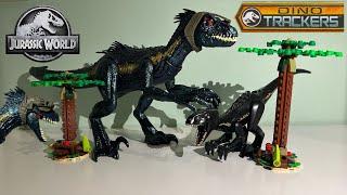 Track ‘N Attack Indoraptor Hybrid!!! ( Jurassic World Dino Tracker Scan Codes ) Mattel Dinosaur Toys