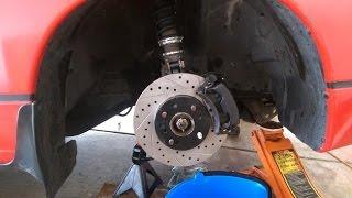 DIY: S13 Nissan 240sx Q45 Brake upgrade