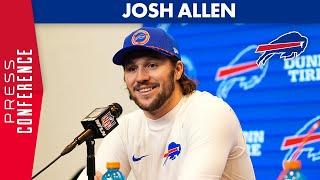 Josh Allen Addresses Media After 31-7 Win Over Broncos To Advance In Playoffs! | Buffalo Bills