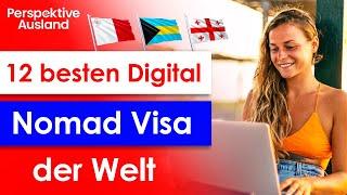 100% Steuerfrei für +1 Jahr mit diesen 12 Digital Nomad Visa