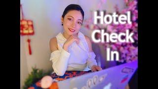 ASMR Helping You Check-In  Luxury Hotel