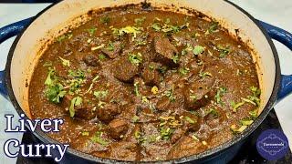 Easy Mutton Liver Curry Recipe | Kaleji Gurda Masala