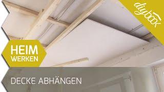 Decke abhängen - 2D