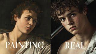 Bringing Classic Male Paintings to Life with AI