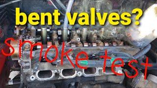 Smoke tester easy; Bent valves? smoke test How to Diagnose Bent Engine Valves, the Easy Way How to d