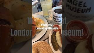 What I had at London Bagel Musuem Jeju #jeju #bagel #vlog #summer #mukbang #like #cake #food