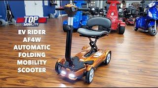 Automatic Folding Mobility Scooter - EV Rider Transport AF4W