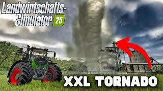 LS25 - Kann ein XXL Tornado einen Traktor in die Luft schleudern? Das Ergebnis überrascht!