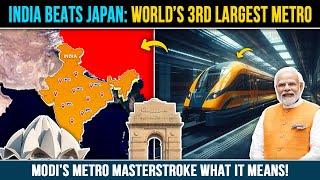 PM Modi's Masterplan For India's Metro Rail Success | India Economy | India Metro Train