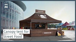 Canopy tents for street food trucks & grill tents | Mastertent® [U.S.]