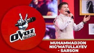 Ovoz Bolalar - MUHAMMADJON | SARSON - OZODBEK NAZARBEKOV (BOTIR QODIROV) @TheVoiceofUzbekistan