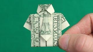 Dollar Origami SHIRT from Mr. Hacker