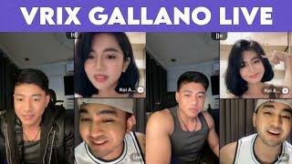 DADDY V, KEI AGITANO & LON | VRIX GALLANO TIKTOK LIVE