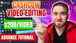 Cashcow Video Editing Full tutorial | Advance Level YouTube Automation