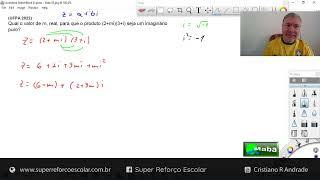 MABA VESTIBULARES  -  UFPA  -  2022 - NÚMERO IMAGINÁRIO PURO  -  Com prof. Cristiano Andrade